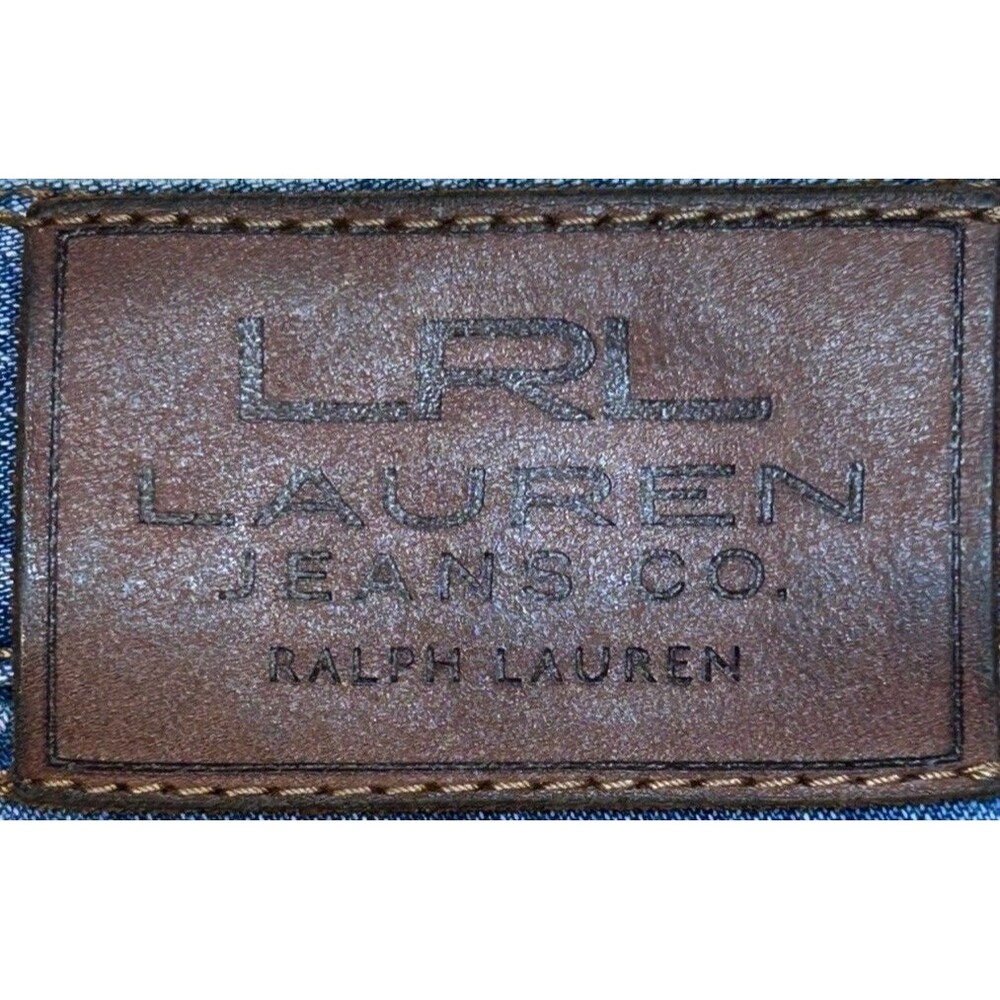 Lauren Ralph Lauren Jeans Women's 8 Blue Stretch Straight Leg Denim LRL 32x29 - Picture 7 of 9